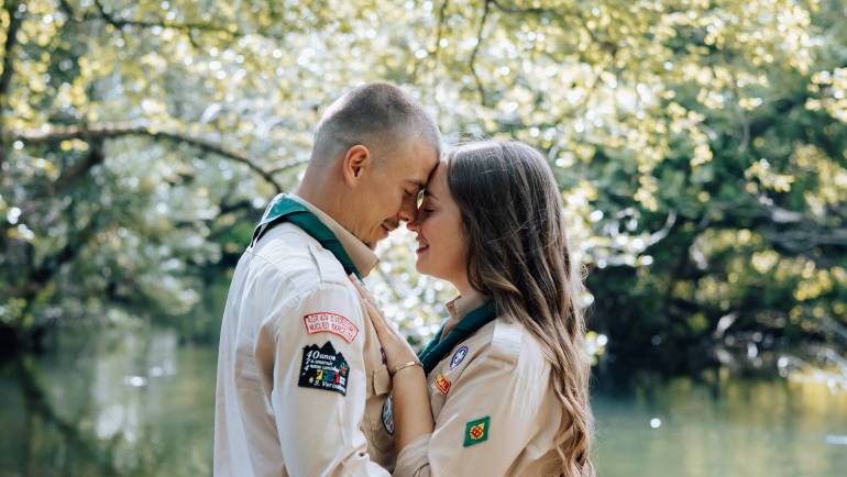 Bruna e David
